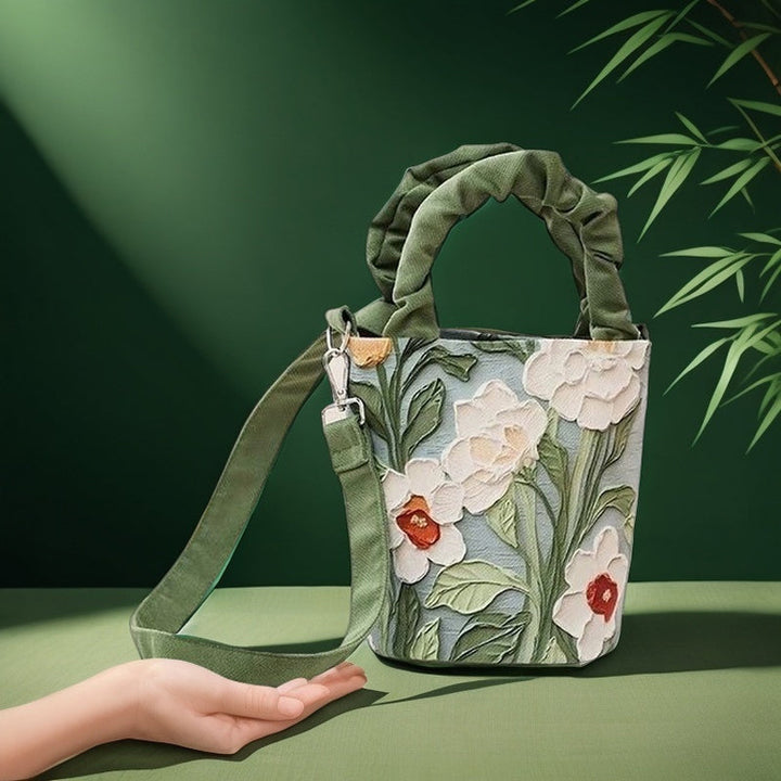 Vintage Floral Pattern Bag