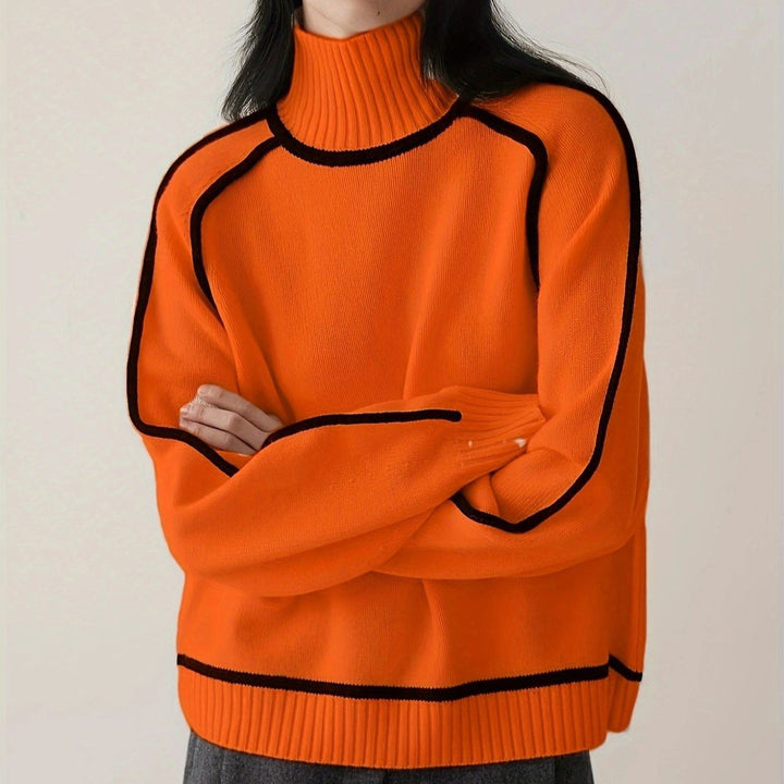 Emilie Turtleneck Sweater - Elena Harper