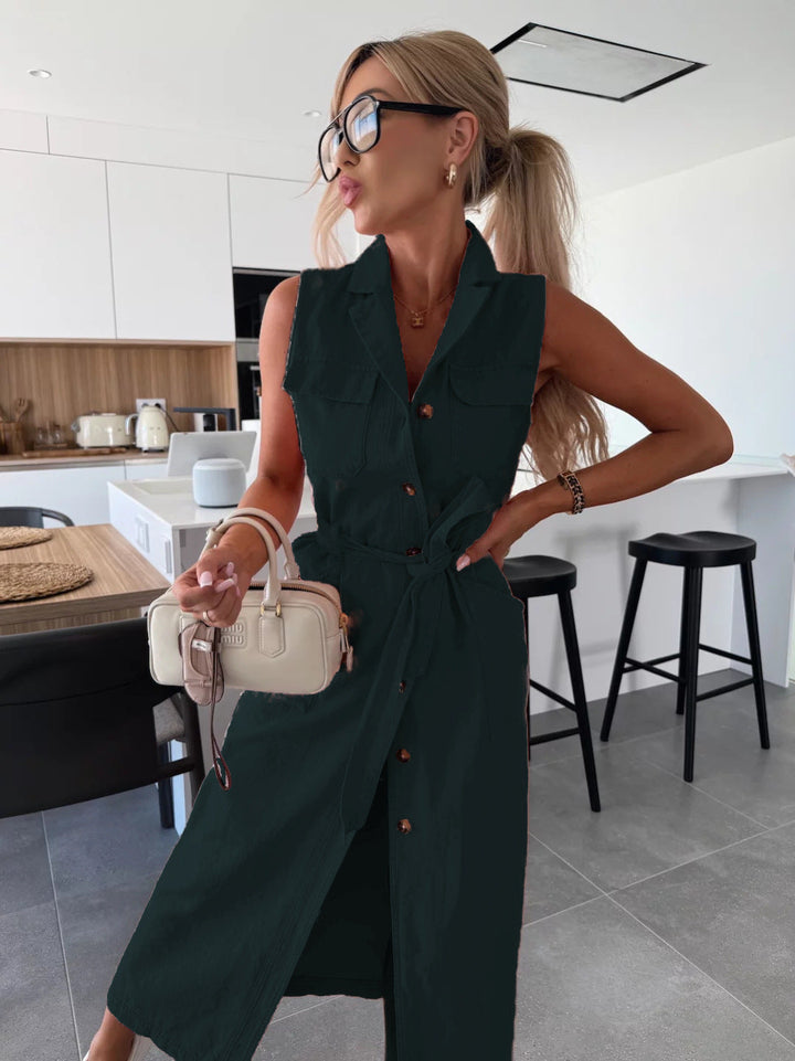 MODERN DENIM DRESS FOR WOMEN