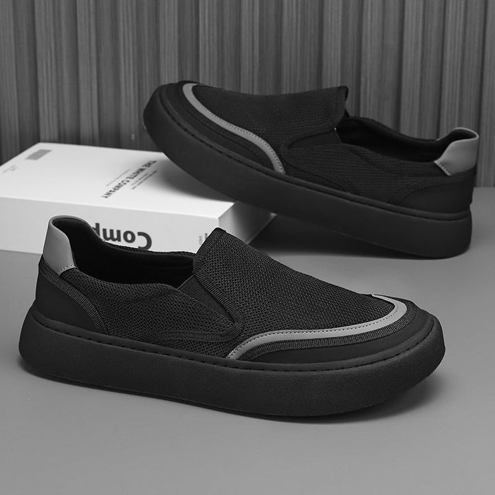 Women's Comfortable Slip-On Sneakers with Breathable Mesh Upper EB