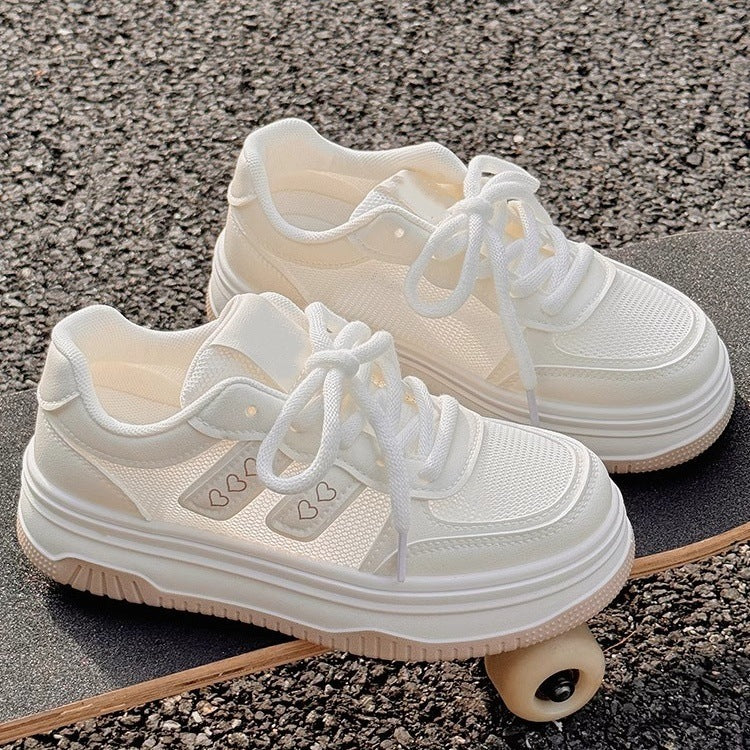 Women's Breathable Casual Sneakers with Padded Sole and Non-Slip Outsole EB