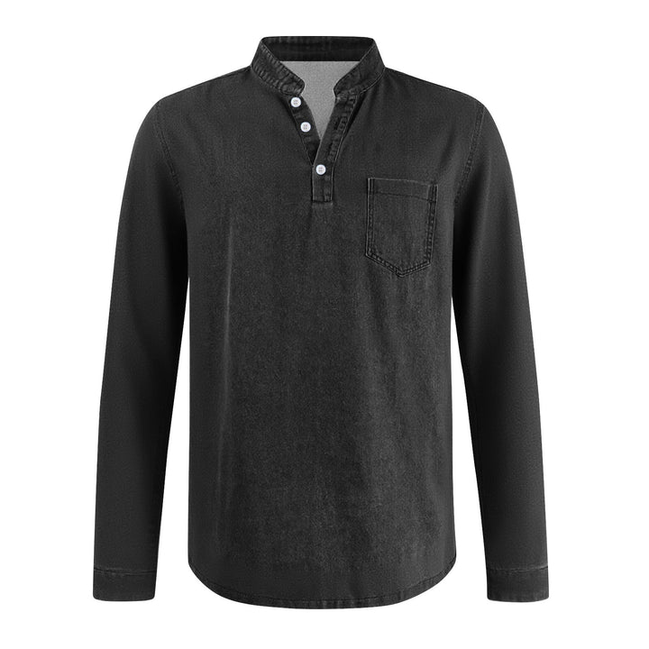 LAURENT MONACO | TRADITIONAL LONG-SLEEVED T-SHIRT FOR MEN