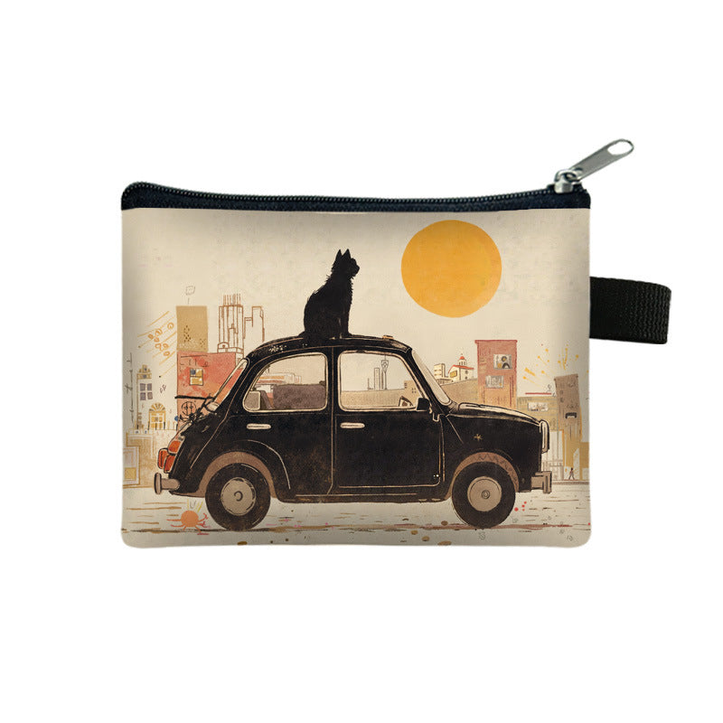 Cartoon Cat Wallet