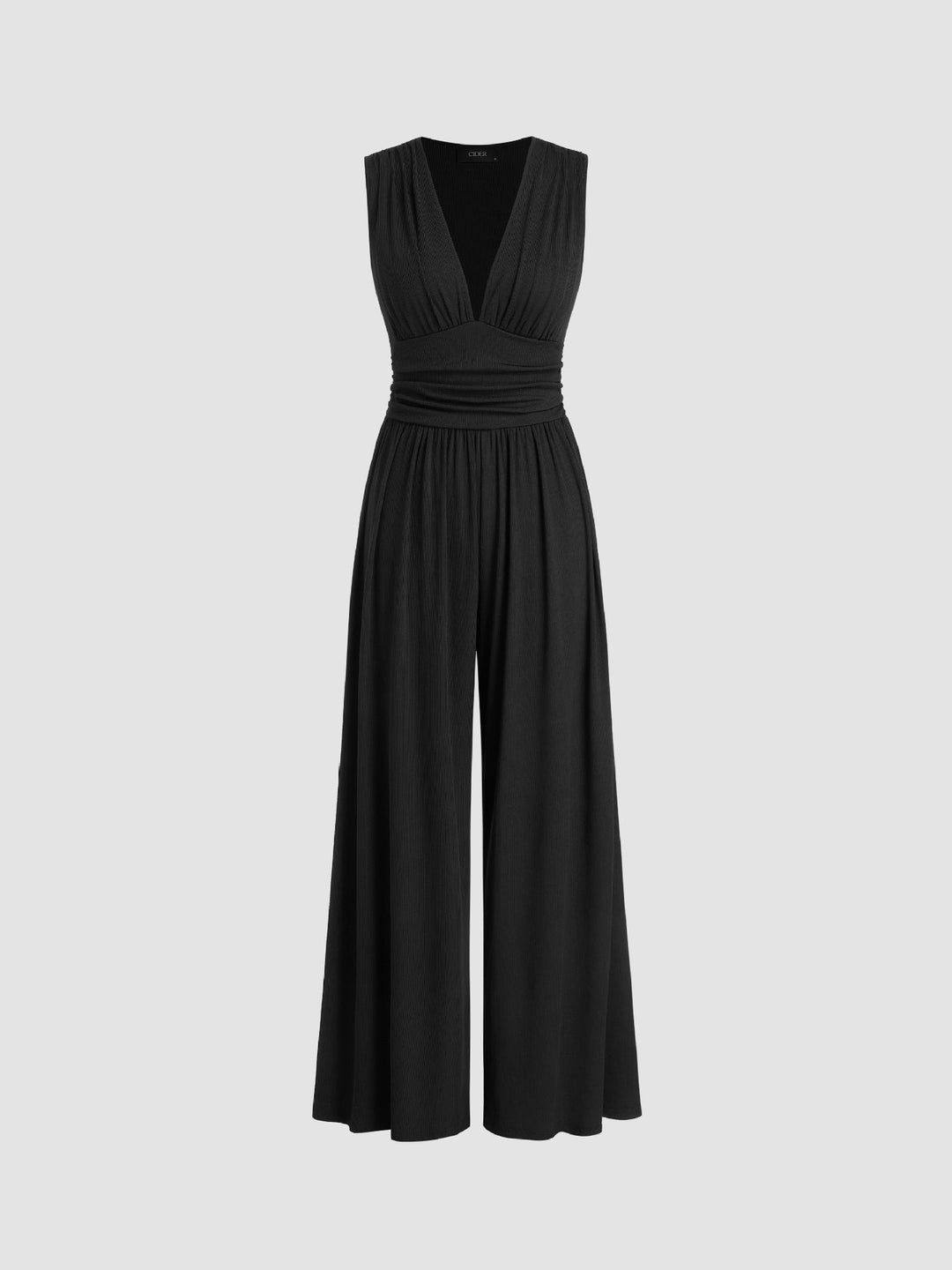 Charity™  |  Chic Sleeveless Wide-leg Jumpsuit