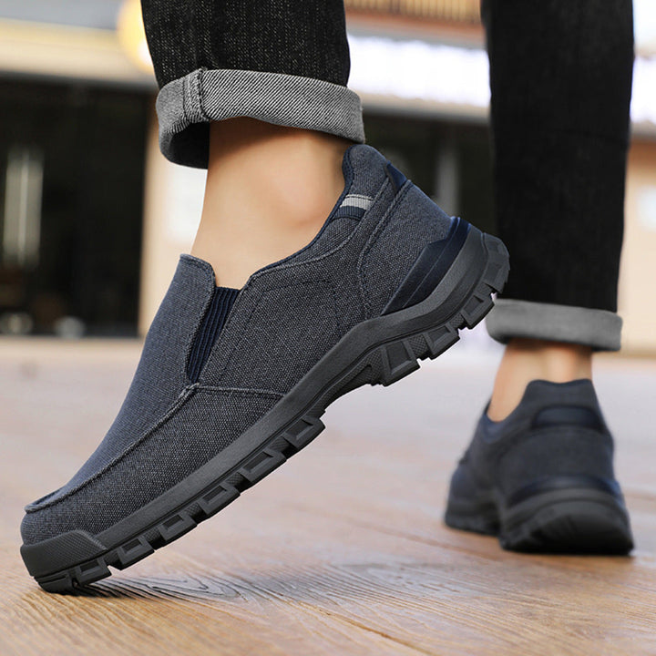 Canvas Comfort Loafers - Elena Harper