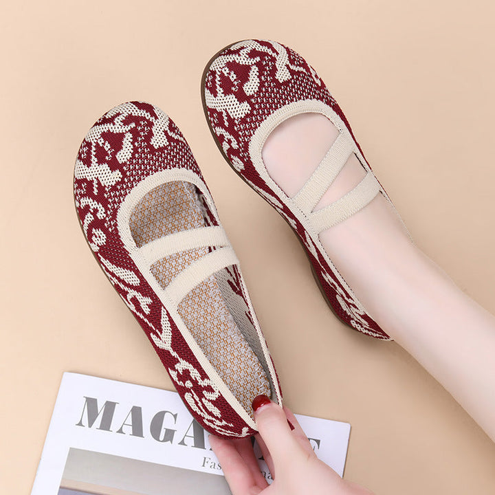 Ladies Comfortable Ballerinas with Elastic Straps EB