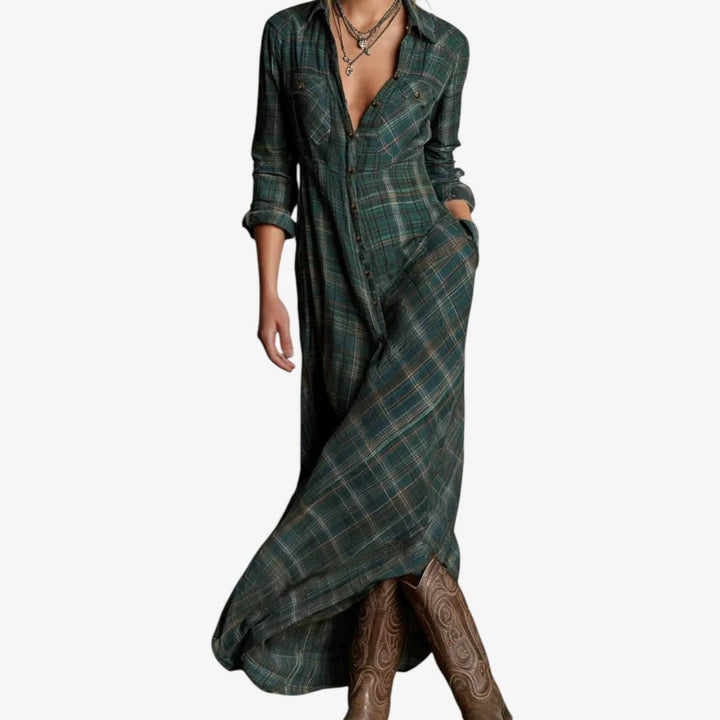 Emma & Rose Cape Town Marcelline™ elegant casual dress robe with flowing fabric and sophisticated design.