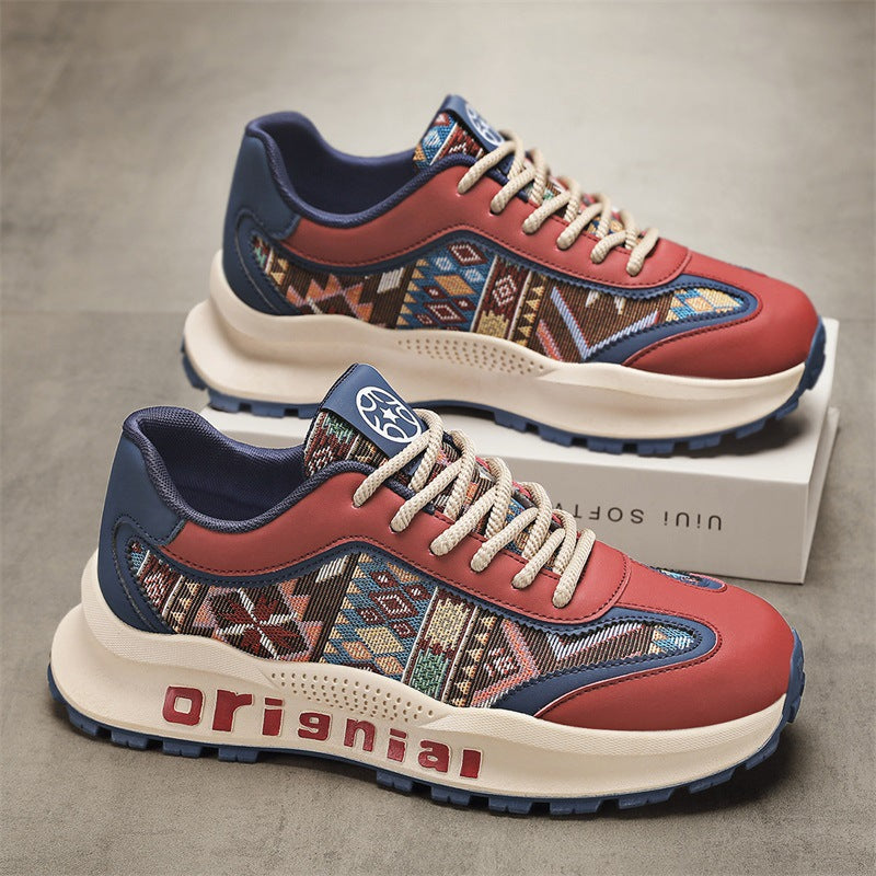 Women's Comfortable and Stylish Sneakers with Colorful Design EB