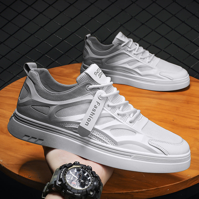 Women's Breathable Casual Sneakers with Elastic Upper and Cushioned Sole EB