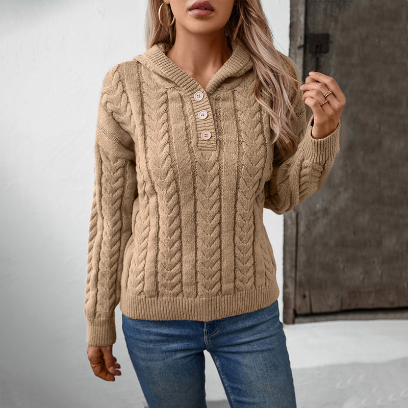 Casual Pullover in Twisted Knit