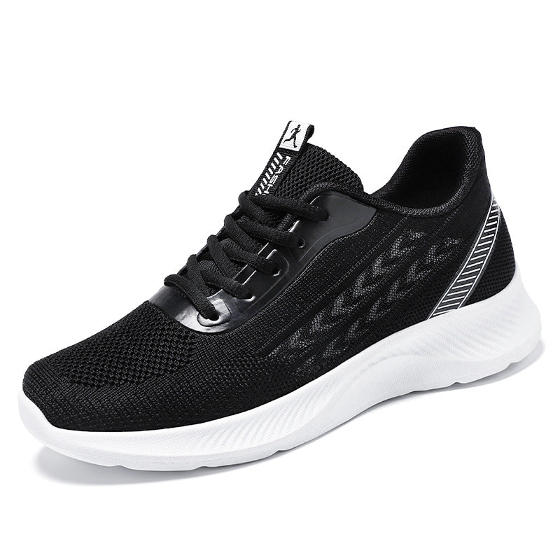 Women's Breathable Sports Sneakers with Flexible Knit Design EB