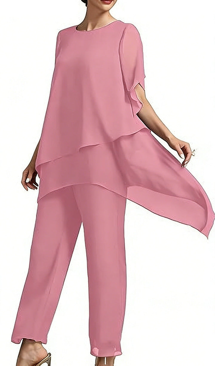 Women's Elegant Two-Piece Set with Airy Sleeves