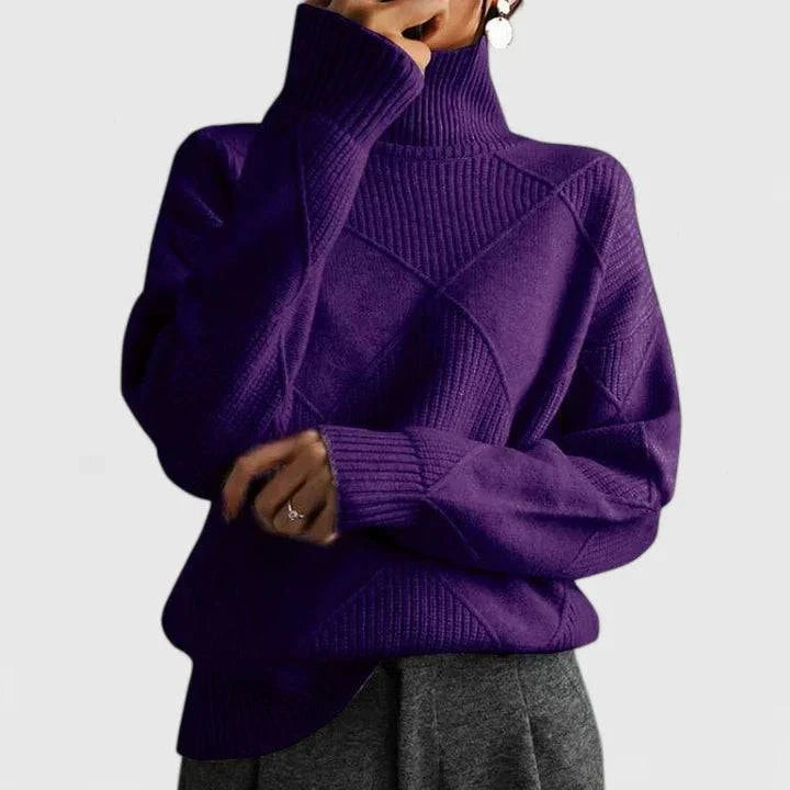 Emma & Rose cosy knit pullover sweater — women's knitwear