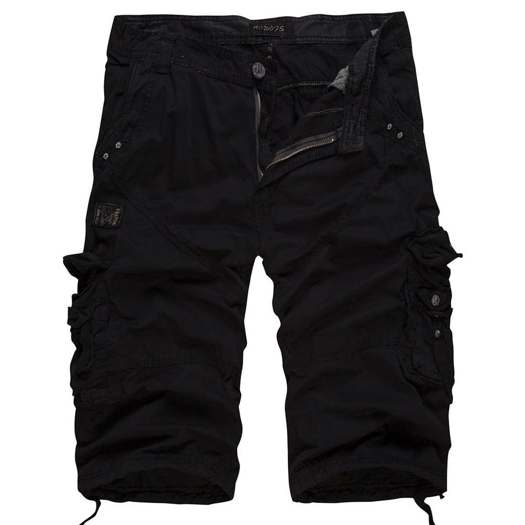 Men's Durable Multi-Pocket Cargo Shorts for Everyday Comfort