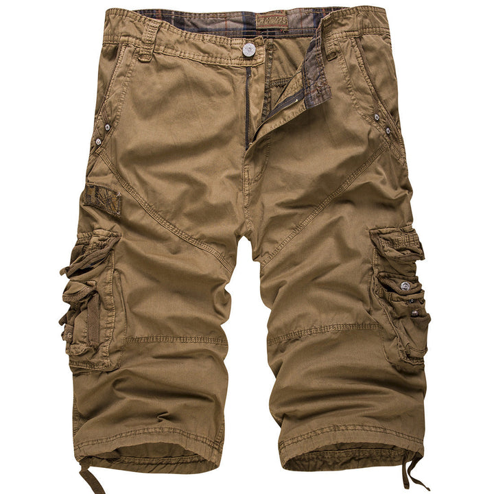 Men's Durable Multi-Pocket Cargo Shorts for Everyday Comfort