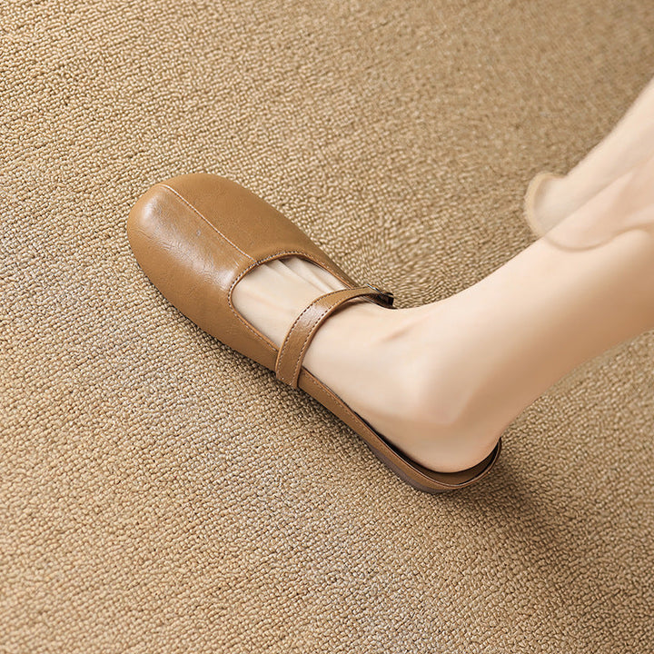 Ladies' Comfortable Ballerinas with Adjustable Strap EB