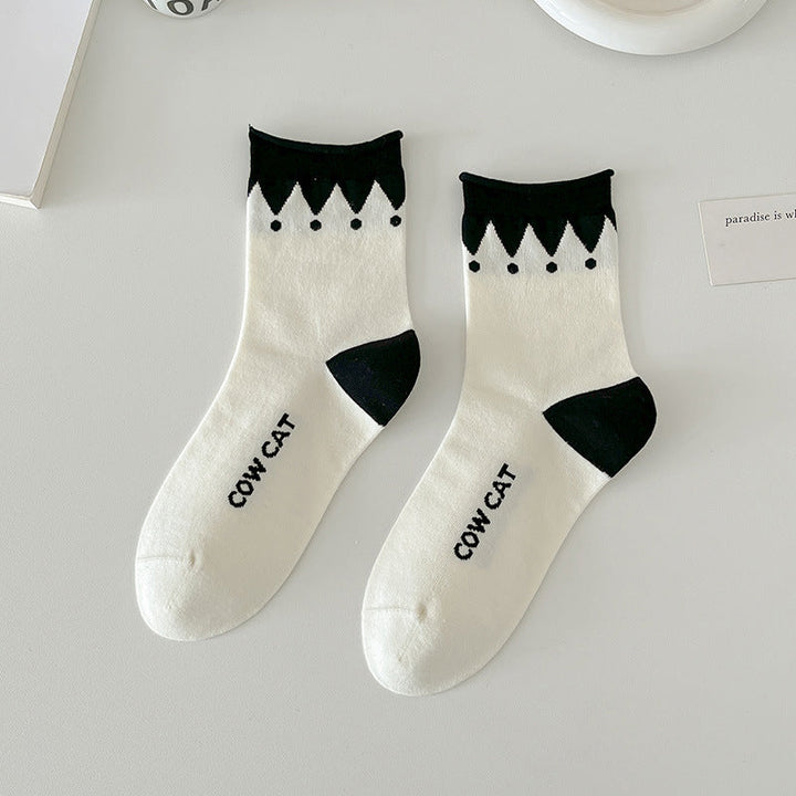Vintage Casual Socks