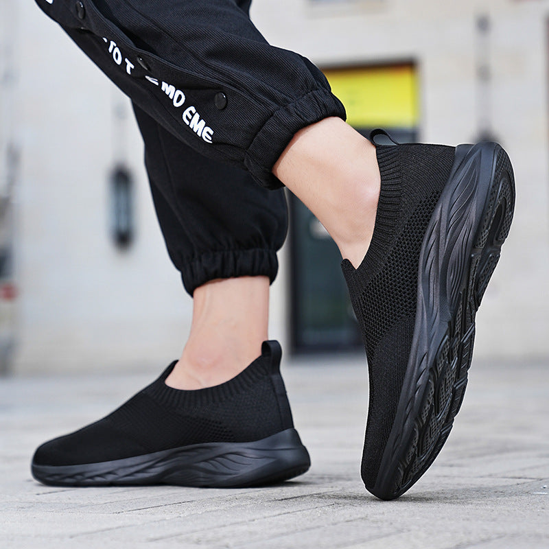 Women's Breathable Sock Shoes with Flexible Upper and Non-Slip Sole EB