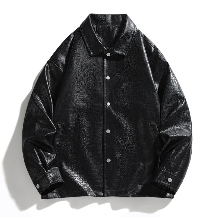 Men's Croc Design Jacket - Stylish & Versatile Outerwear
