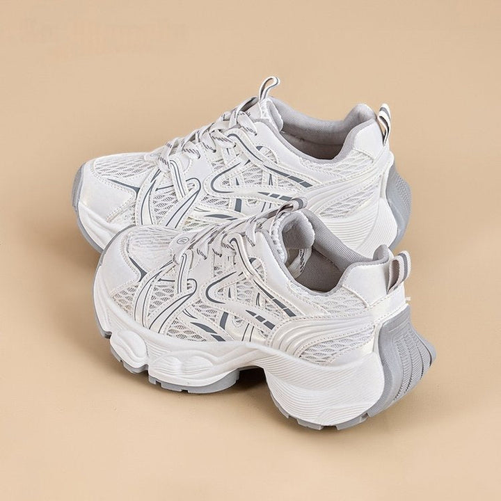 Women's Breathable Running Sneakers with Stable Cushioning and Flexible Sole EB