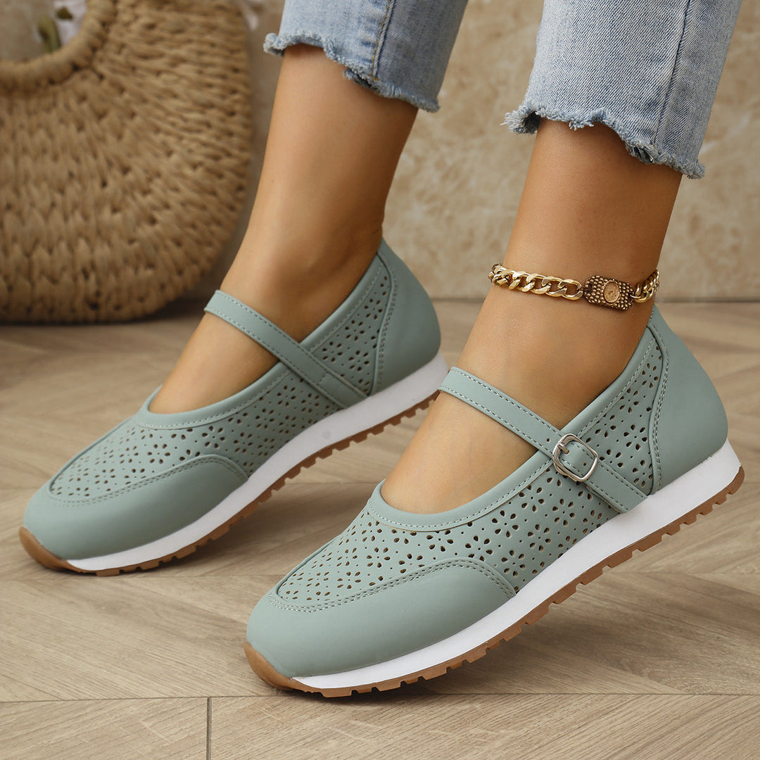 Women’s Comfortable Slip-On with Perforated Design EB