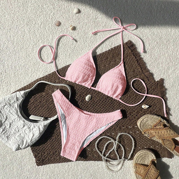 Women's Swimsuit with Textured Surface EB