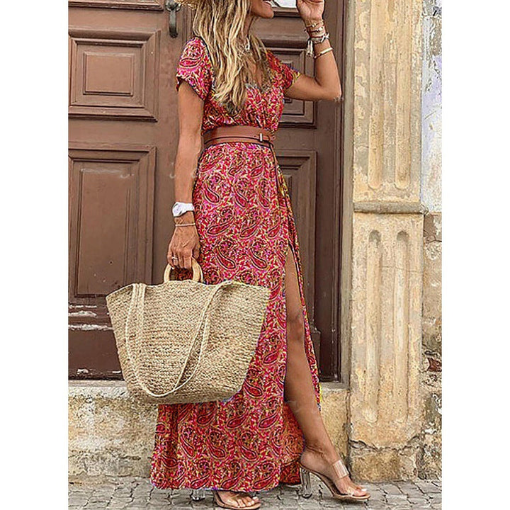 PRINTED DRESS FOR WOMEN