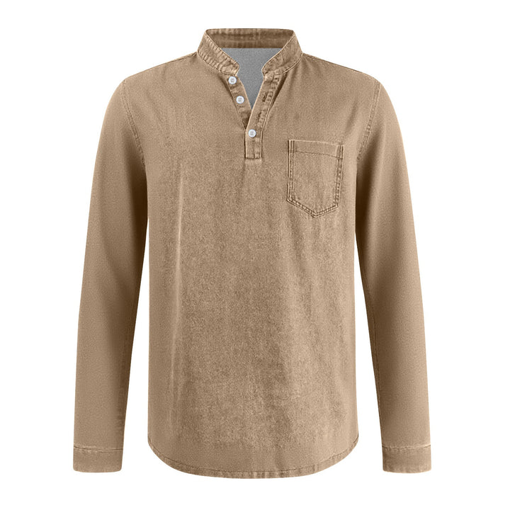 LAURENT MONACO | TRADITIONAL LONG-SLEEVED T-SHIRT FOR MEN