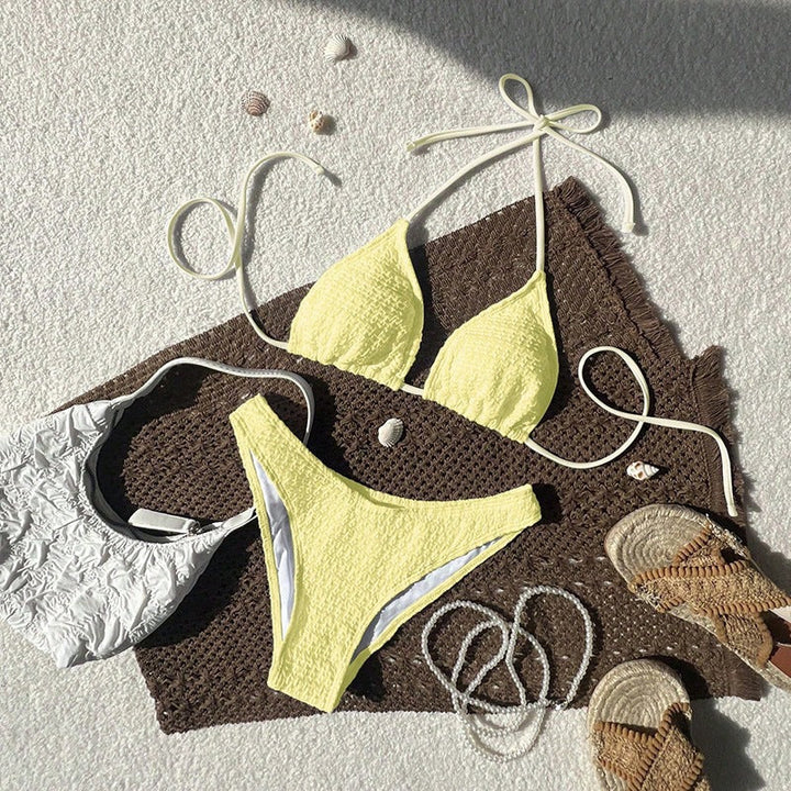 Women's Swimsuit with Textured Surface EB