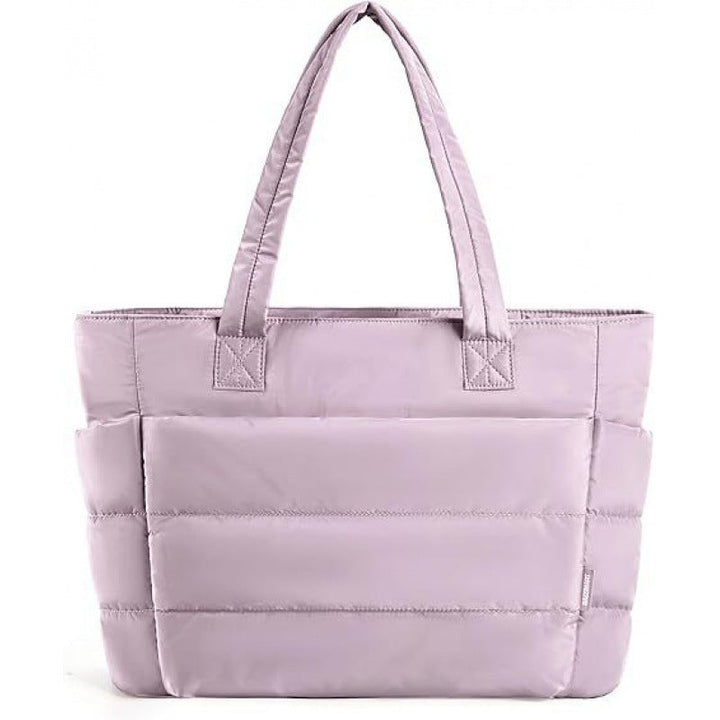 Quilted Tote Bag for Women – Spacious and Elegant Laptop Compartment