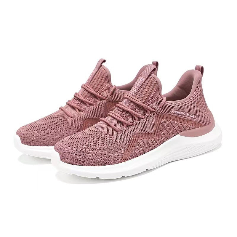 Women's Breathable Sneakers with Mesh Upper EB