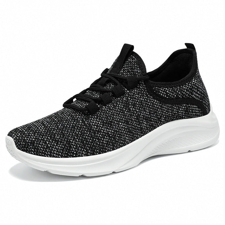 Ladies' Breathable Wellness Sneakers with Flexible Knit Upper EB