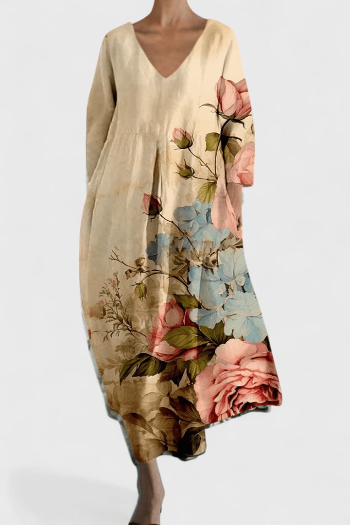 Isalinde™  |  Comfortable V-neck Dress