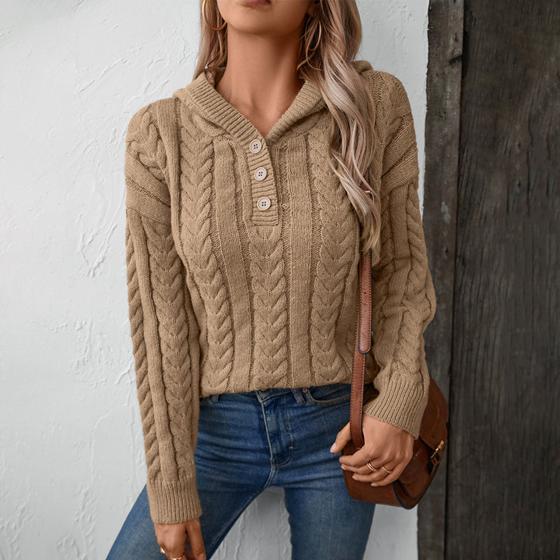 Casual Pullover in Twisted Knit