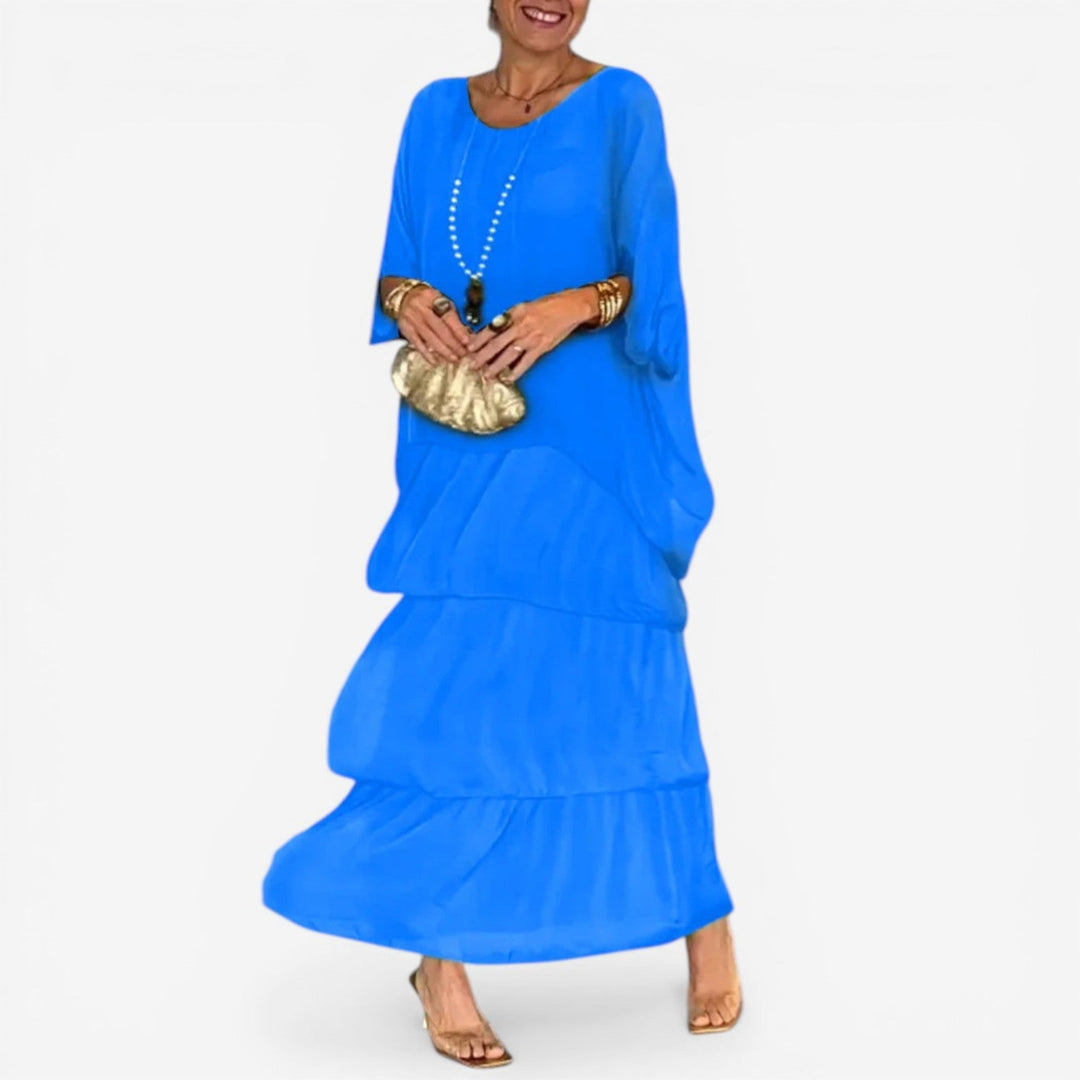 Floating Long Dress Valerina - Elena Harper