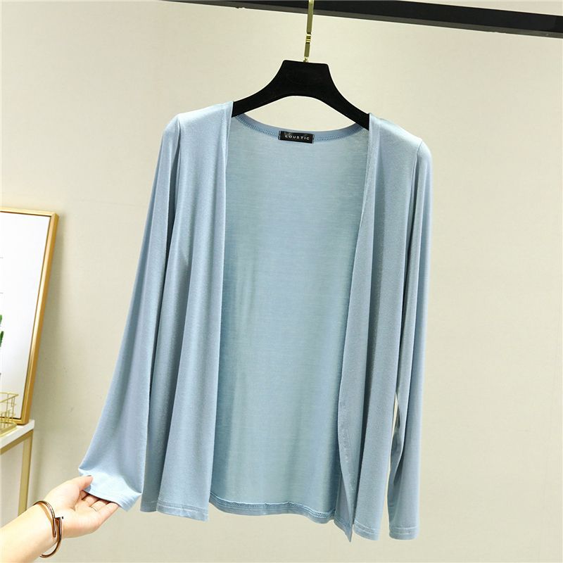 Women's Lightweight Open Front Long Sleeve Cardigan