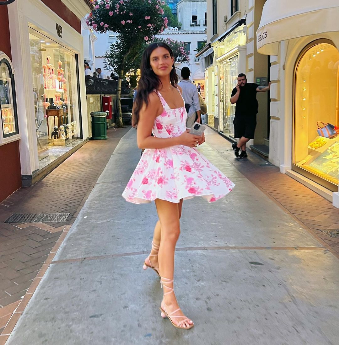 Amelia Floral and Delicate Dress
