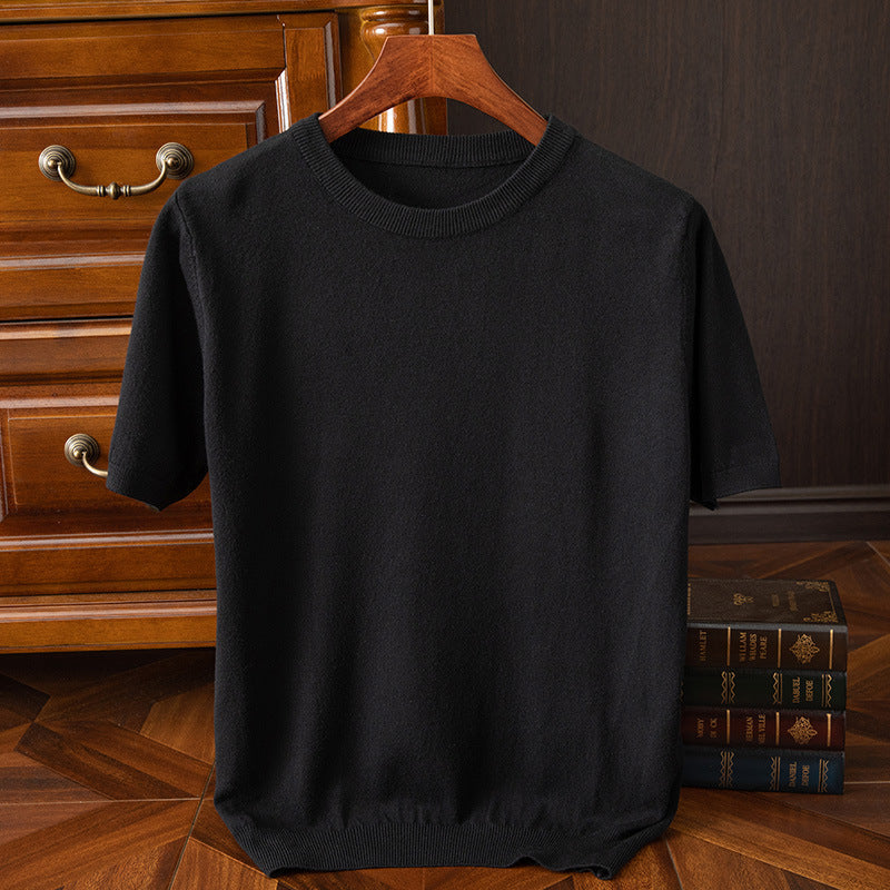 LAURENT MONACO | REFINED MESH T-SHIRT FOR MEN