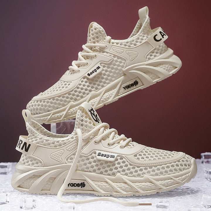 Ladies' Comfortable and Breathable Sneakers with Innovative Mesh Surface EB