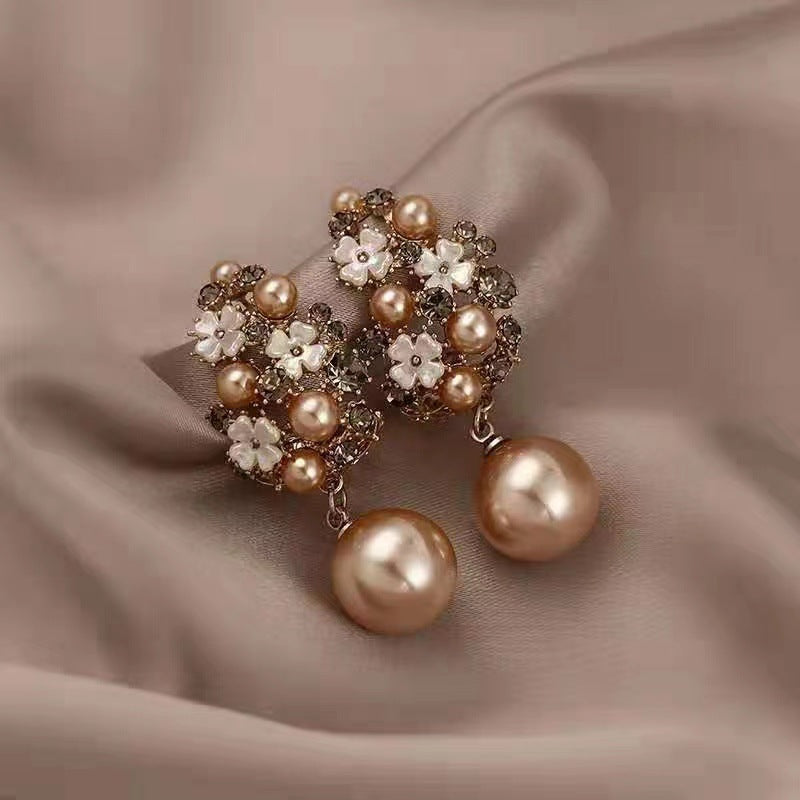 Bronwyn™  |  Elegant Earrings Floral Beads