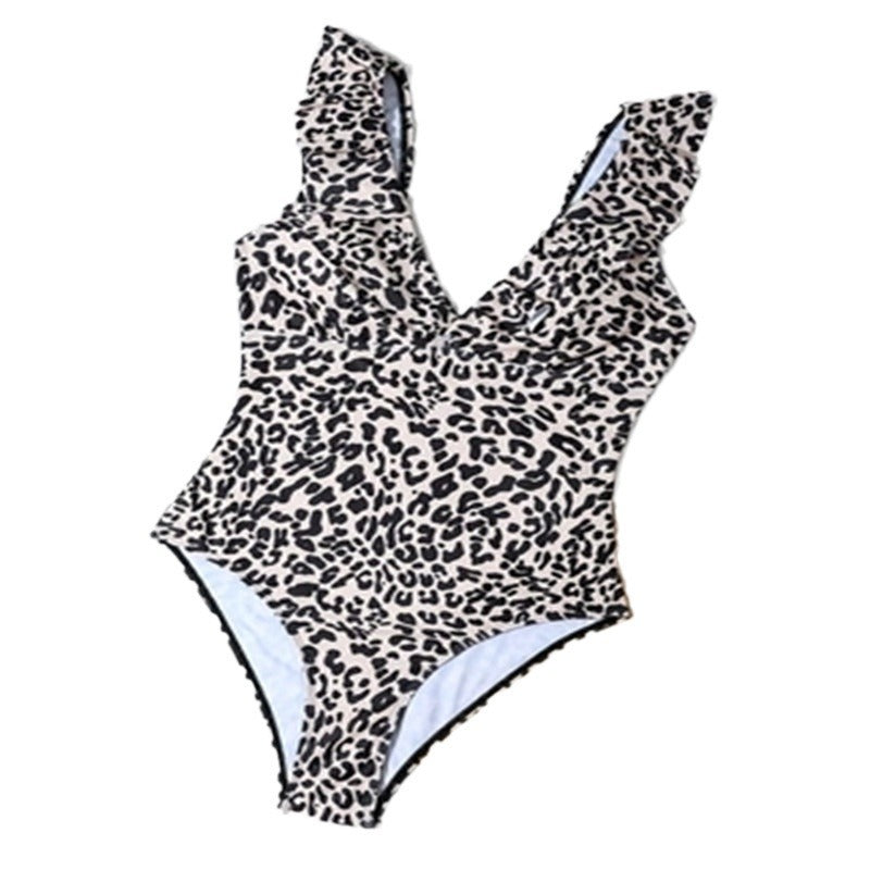 Women's Swimsuit with Voluminous Ruffles EB