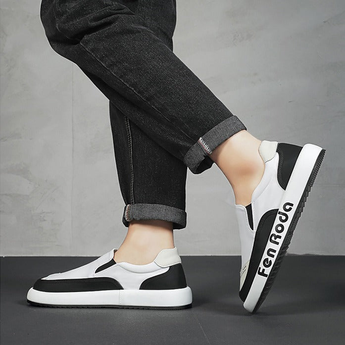 Women's Comfortable Slip-On Sneakers with Breathable Surface Structure EB