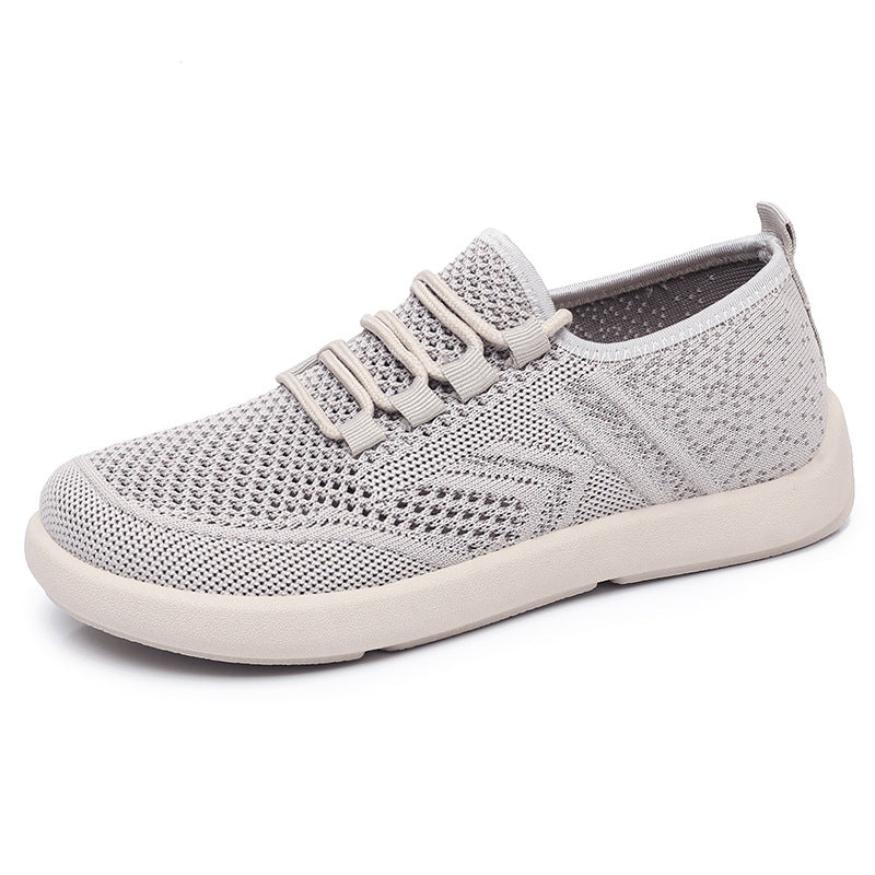 Women's Breathable Sneakers with Elastic Laces EB