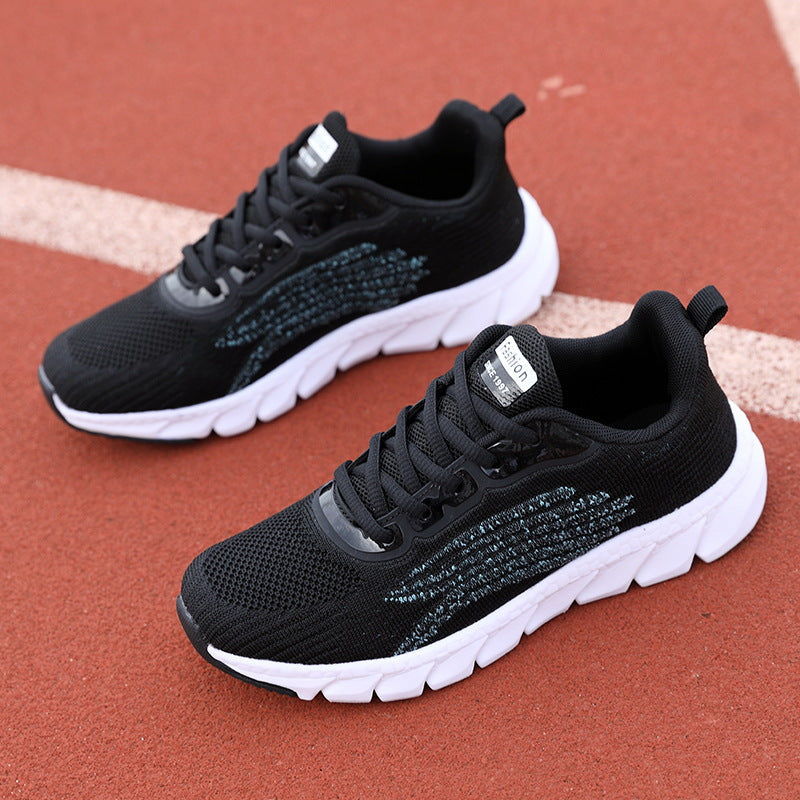 Women's Breathable Running Shoes with Non-Slip Sole and Cushioned Insole EB