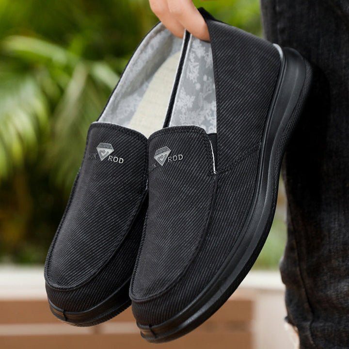 Women's Comfortable Slip-On Casual Shoes with Non-Slip Sole and Elastic Upper EB