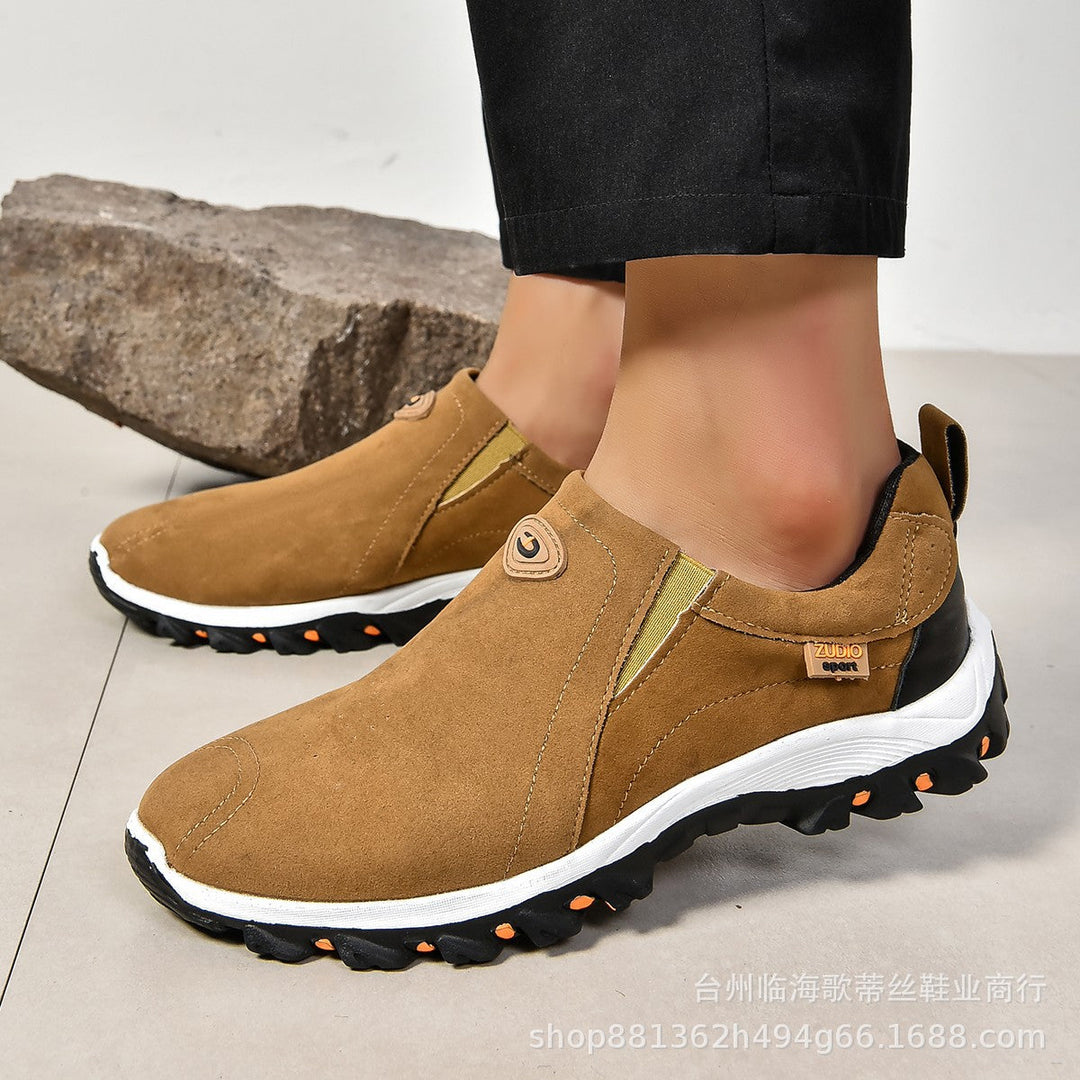 Women's Breathable Outdoor Sneakers with Elastic Slip-On and Non-Slip Sole EB