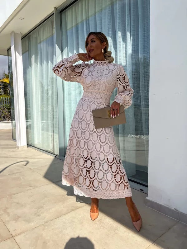 Ella | Women Elegant Long Sleeve Party Dress