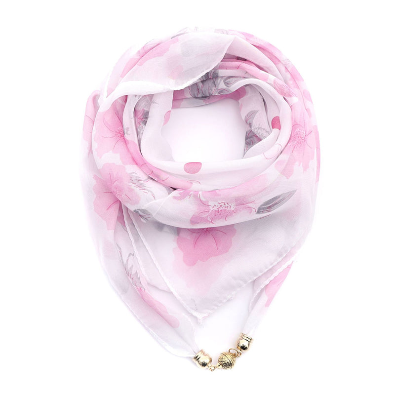 Elegant Floral Scarf