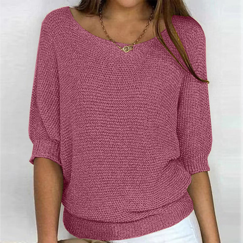 Casual Pull Over in Solid Colour