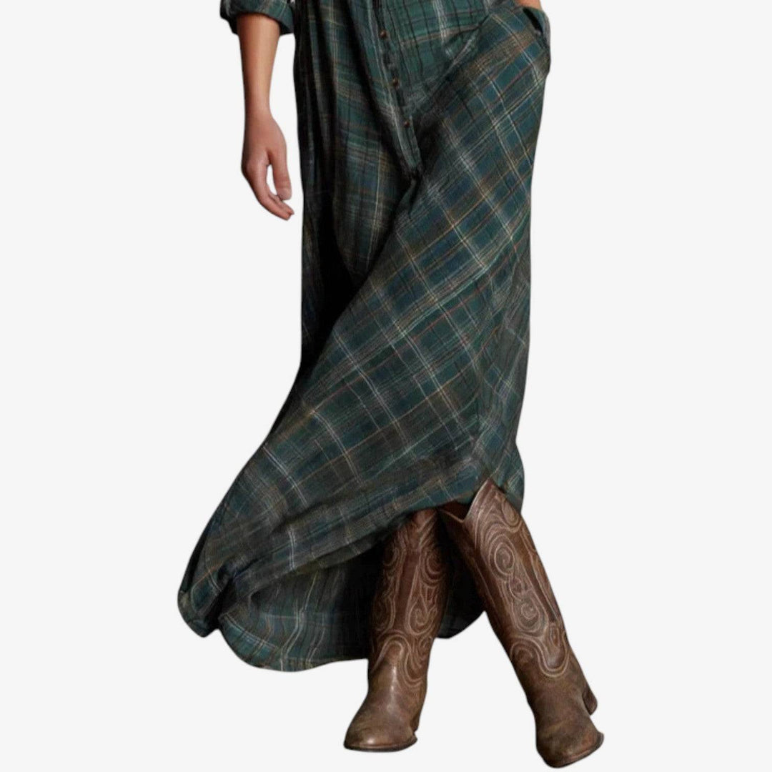 Marcelline™ Emma & Rose Cape Town casual robe dress with a relaxed fit, featuring soft fabric and elegant design details.